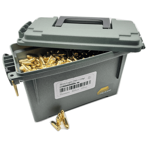 9mm – RUAG Geco 115 Grain Full Metal Jacket – 1000 Round