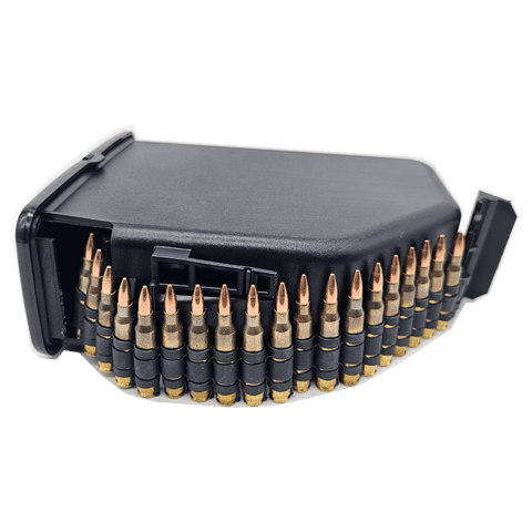 5.56 NATO – Win / Lake City 55 Grain M193 FMJ Linked 249 SAW Box – 200 Rounds