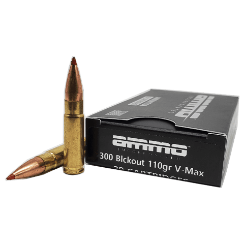 300 Blackout – Ammo Inc. 110 Grain Hornady V-Max