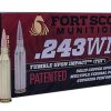 Fort Scott Munitions 243 Win. 58 grain 100% Copper TUI Defense/Hunting (20 rd box)