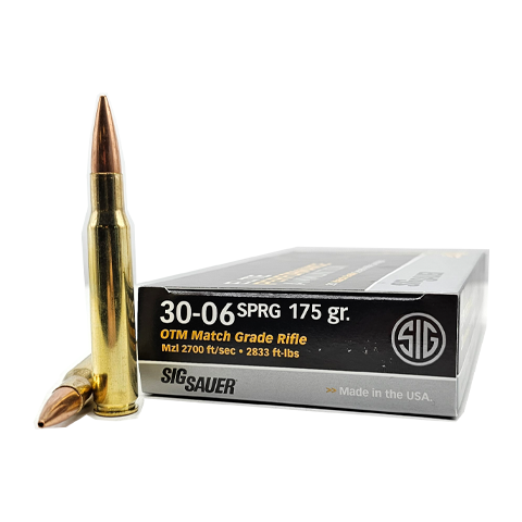 30-06 – SIG Elite Performance 175 Grain Open Tip Match – 20 Rounds