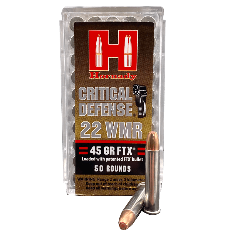22 Magnum – Hornady Critical Defense 45 Grain FTX